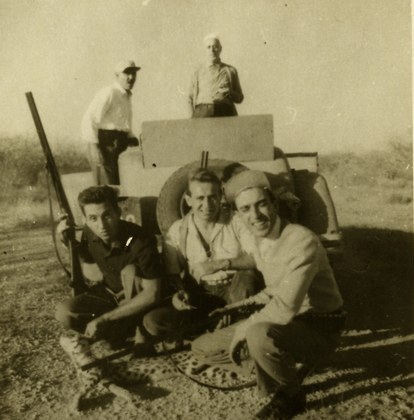 Tommaso Besozzi, Guelfo Aglione, Michele Augias in Somalia